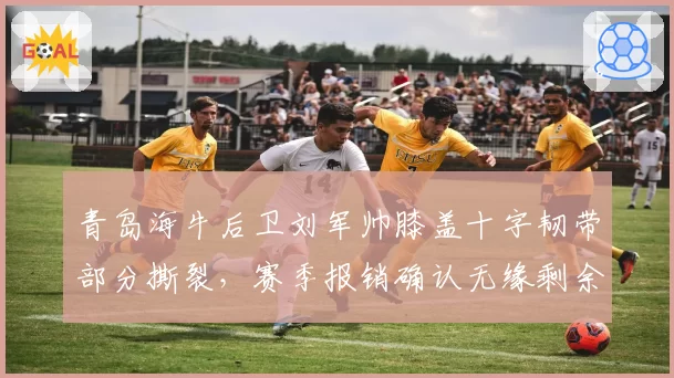 青岛海牛后卫刘军帅膝盖十字韧带部分撕裂，赛季报销确认无缘剩余比赛