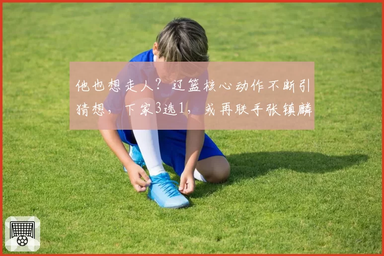 他也想走人?辽篮核心动作不断引猜想,下家3选1,或再联手张镇麟
